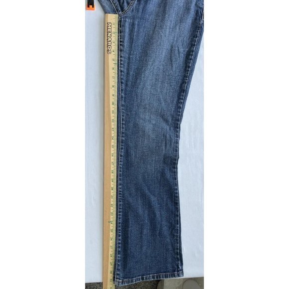 Levi’s 515 Bootcut Medium Wash Denim Jeans Size 10M W30 X L32 Stretch EUC - Picture 14 of 16